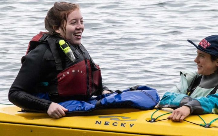 adult sea kayaking instruction 